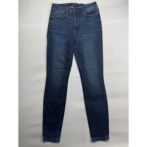 Judy Blue Women's Skinny Fit Stretch Blue Denim Jeans - Size 7/28 (28x28)